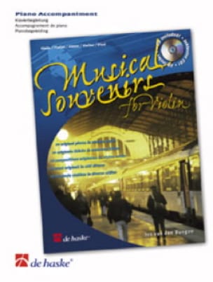Musical Souvenirs For Violon- Accompagnement Piano Partition Violon