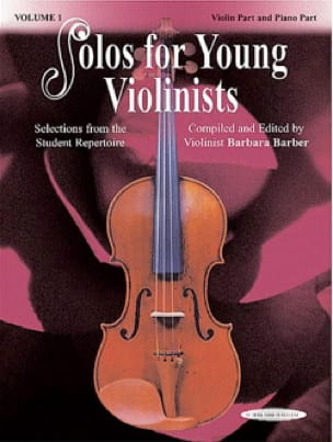 Solos for Young Violinists vol 1 Barbara Barber Partition Violon
