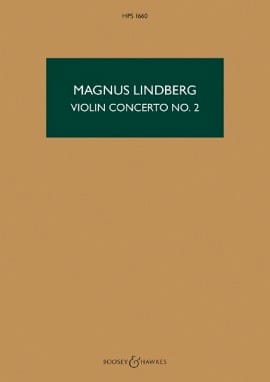 Concerto pour Violon n° 2 - Conducteur - Magnus Lindberg - Partition