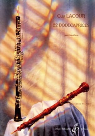 22 Dodécaprices - Hautbois - Guy Lacour - Partition - Hautbois