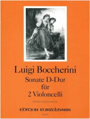 Sonate D-Dur - 2 Violoncelles BOCCHERINI Partition Violoncelle