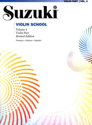 Violin School Volume 4 en Français sans CD SUZUKI Partition Violon