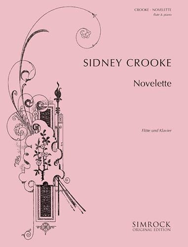 Novelette - Flute Sidney Crooke Partition Flûte traversière