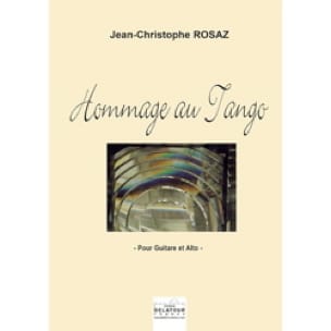 Hommage au Tango Jean Christophe Rosaz Partition Duos