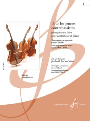 Pour les Jeunes Contrebassistes Vol 1 - Bernard Salles - Partition