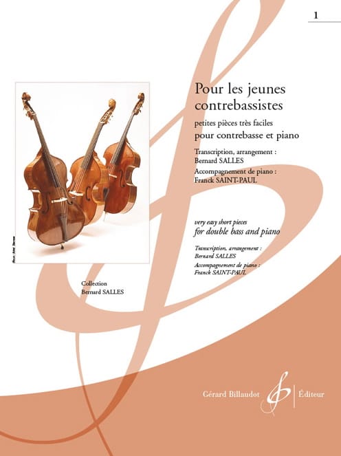 Pour les Jeunes Contrebassistes Vol 1 - Bernard Salles - Partition