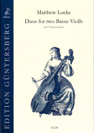 Duos pour 2 violes de gambe Matthew Locke Partition Viole de gambe