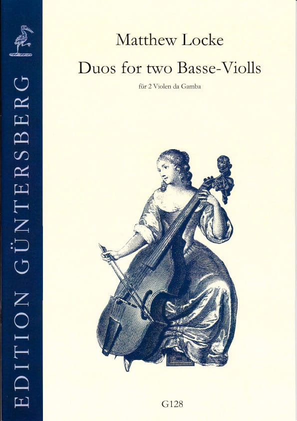 Duos pour 2 violes de gambe Matthew Locke Partition Viole de gambe