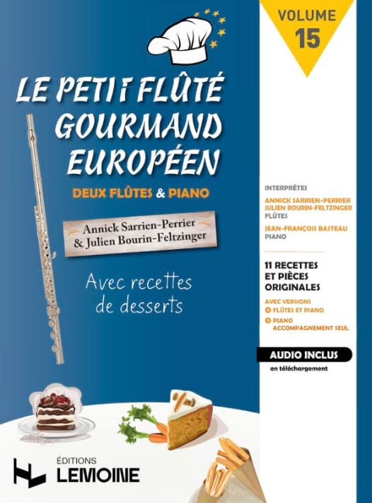 Le Petit Flûté Gourmand Européen - Annick Sarrien-Perrier - Partition
