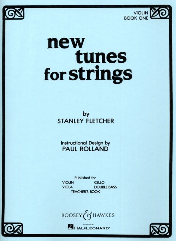 New Tunes For Strings Volume 1 - Violon - Stanley Fletcher - Partition