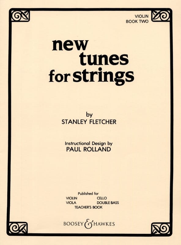 New Tunes For Strings Volume 2 - Violon - Stanley Fletcher - Partition