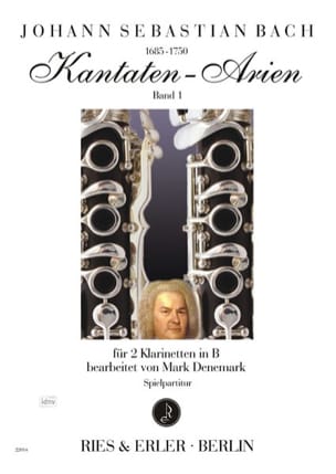 Kantaten Arien Volume 1 BACH Partition Clarinette