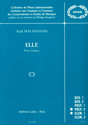 Raul Maldonado - Elle - Partition - di-arezzo.fr