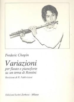 Variazioni su un tema di Rossini CHOPIN Partition Flûte traversière
