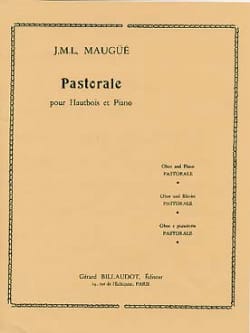 Pastorale J. M. L. Maugüe Partition Hautbois