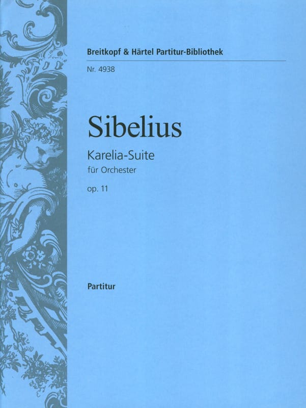 Karelia-Suite SIBELIUS Partition Grand format