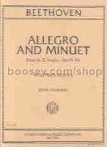 Allegro and Menuet Duo G major WoO 26 - BEETHOVEN - Partition