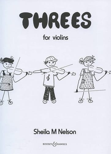 Threes - Violins Sheila M. Nelson Partition Violon