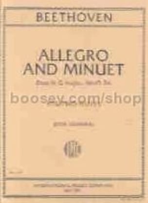 Allegro and Menuet Duo G major WoO 26 - BEETHOVEN - Partition