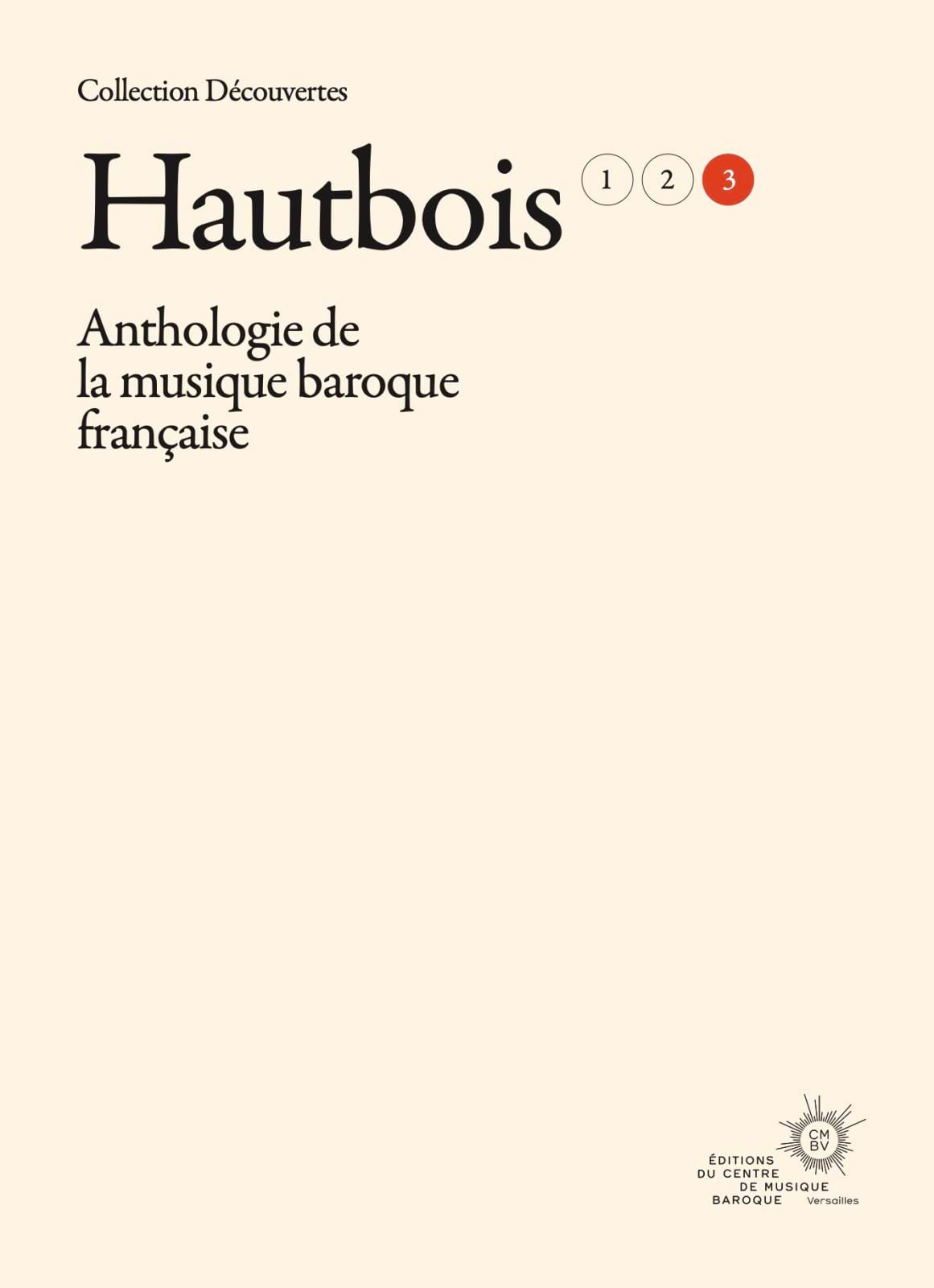 Hautbois - Vol.3 Partition Hautbois