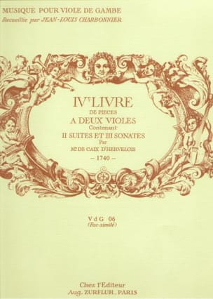 4ème Livre de pièces à 2 violes - Fac Similé