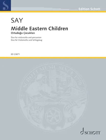 Middle Eastern Children Fazil Say Partition Violoncelle