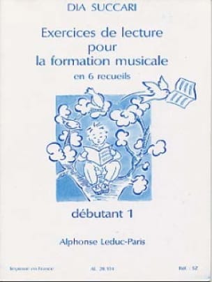 Exercices de lecture - Déb. 1 Dia Succari Partition Solfèges
