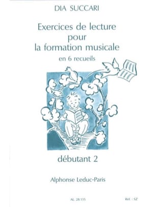 Exercices de lecture - Déb. 2 Dia Succari Partition Solfèges