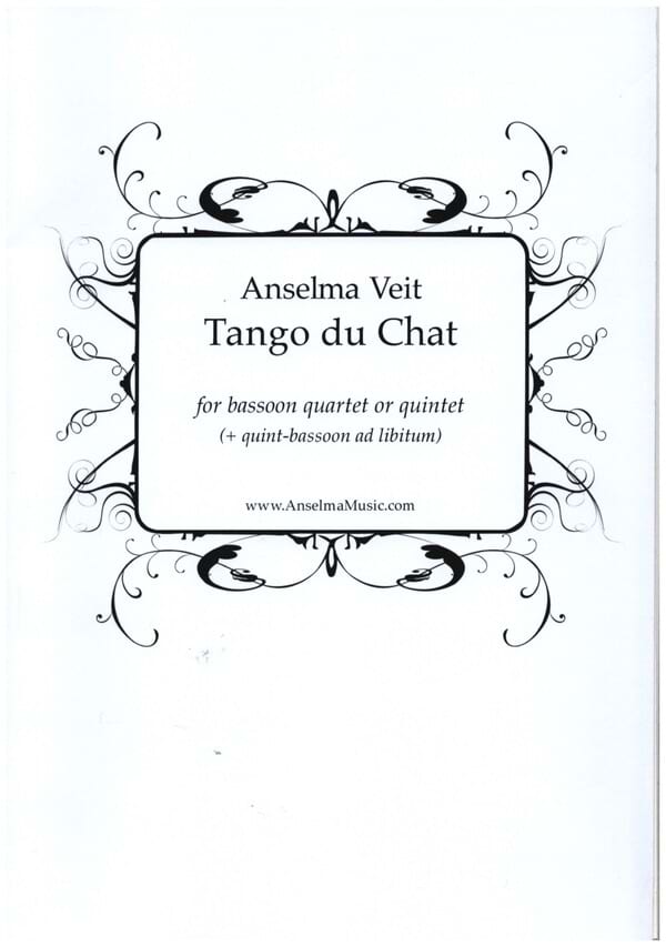 Tango du Chat Anselma Veit Partition Basson