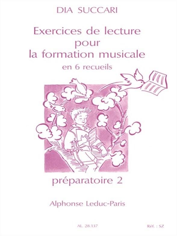 Exercices de lecture - Prép. 2 Dia Succari Partition Solfèges