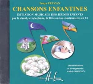 CD - Chansons Enfantines Sonya Veczan Partition Solfèges
