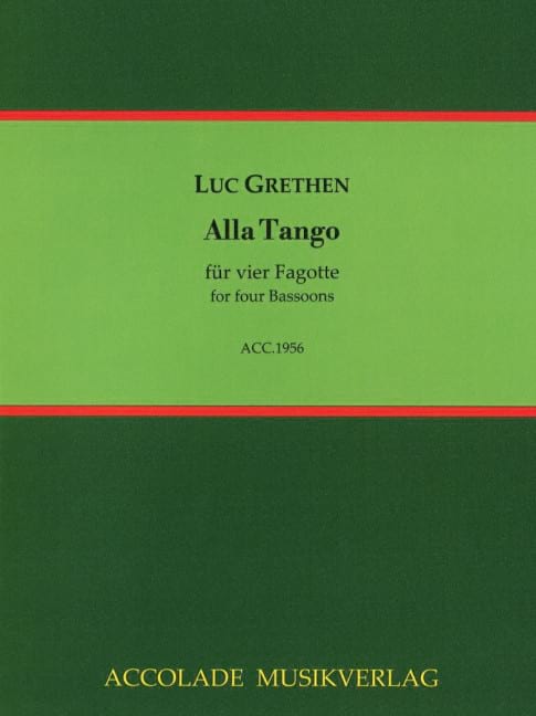 Alla Tango Luc Grethen Partition
