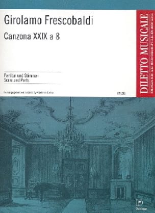 Canzona Xxix A 8 FRESCOBALDI Partition