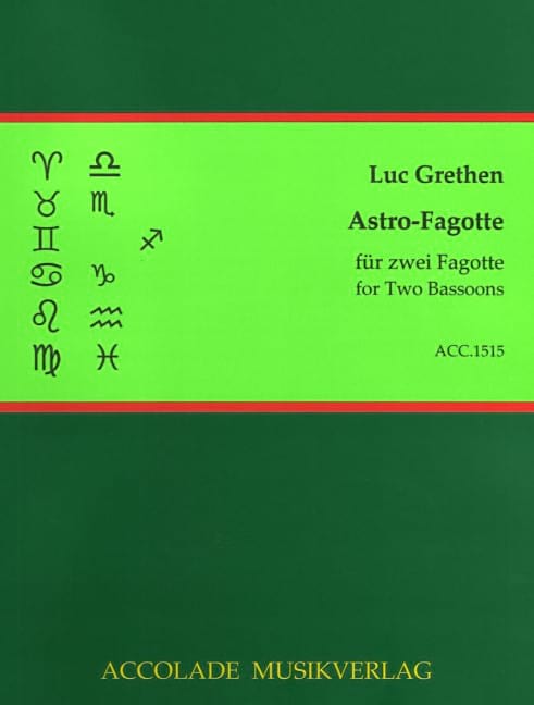 Astro-Fagotte Luc Grethen Partition