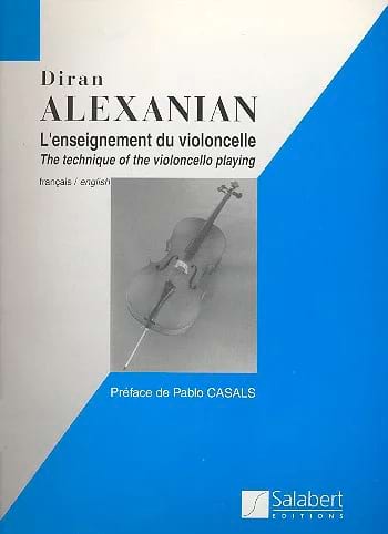 Enseignement du violoncelle Diran Alexanian Partition Violoncelle