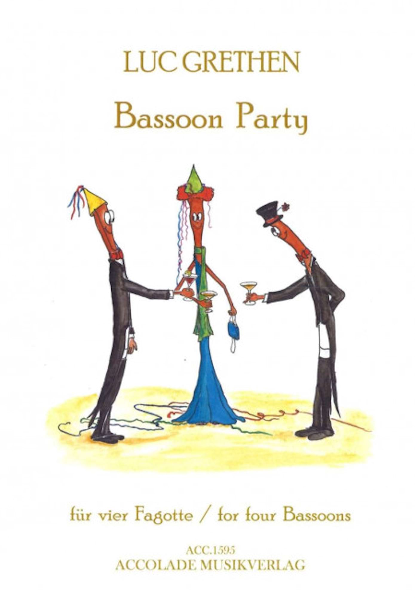 Bassoon Party Luc Grethen Partition