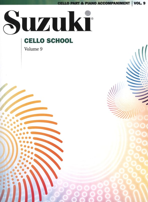 Suzuki Cello School - Volume 9 SUZUKI Partition Violoncelle
