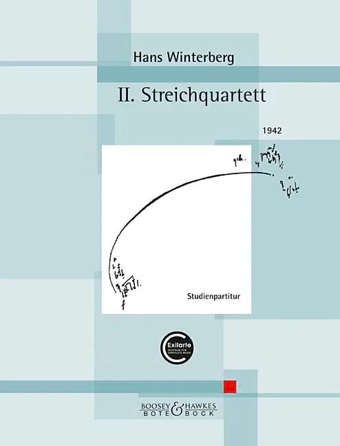Quatuor à cordes n° 2 - Conducteur - Hans Winterberg - Partition