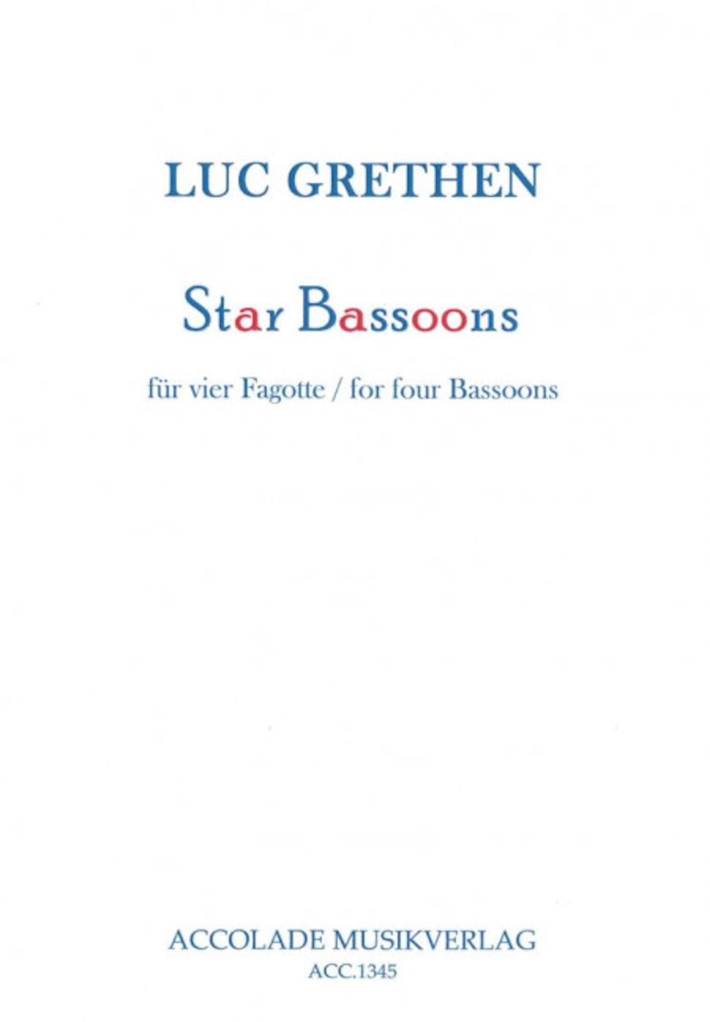 Star Bassoons Luc Grethen Partition