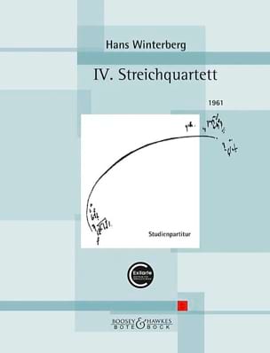 Quatuor à cordes n° 4 - Conducteur - Hans Winterberg - Partition