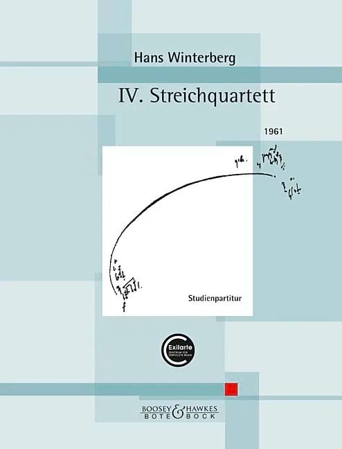 Quatuor à cordes n° 4 - Conducteur - Hans Winterberg - Partition