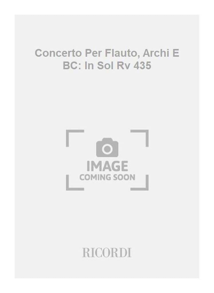 Concerto pour FlĂ»te, cordes et b.c. RV 435 - VIVALDI - Partition