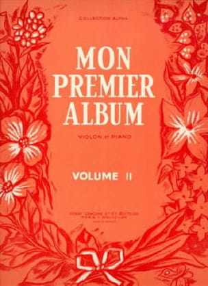 Mon Premier Album Volume 2 César Espéjo Partition Violon