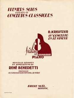 1er Solo du Concerto n° 19 Benedetti