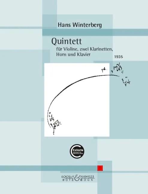 Quintette (1935) Hans Winterberg Partition Quintettes