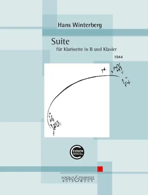 Suite Hans Winterberg Partition Clarinette