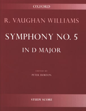 Symphonie n°5 en Ré Majeur WILLIAMS VAUGHAN Partition Petit format
