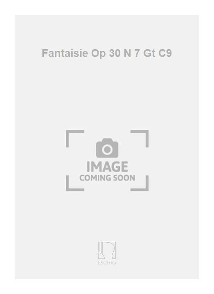 Fantaisie op. 30 n° 7 SOR Partition Guitare