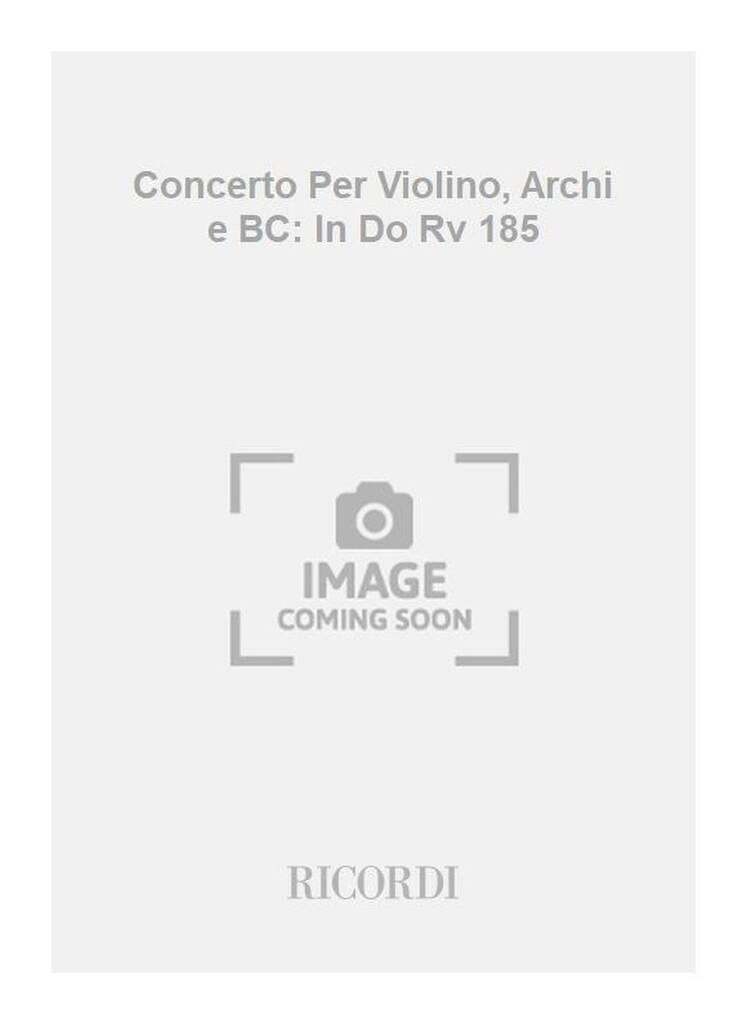 Concerto en Do Maj. - F. 1 n° 186 - Conducteur VIVALDI Partition