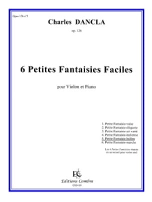 Petite Fantaisie-Boléro Op. 126 N° 5 DANCLA Partition Violon